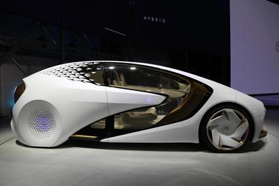 未來(lái)汽車觸手可及 2018北京車展豐田Concept-愛(ài)i概念車實(shí)拍探秘